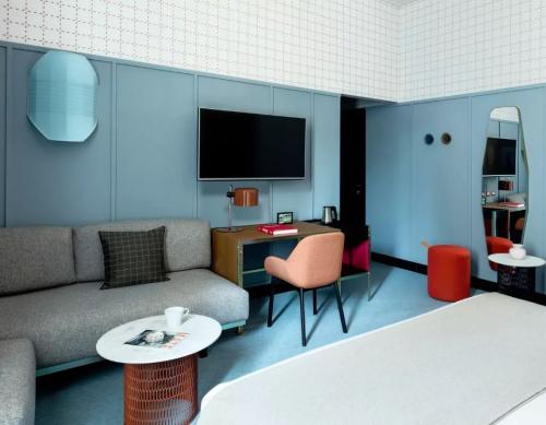 Hotel Design｜Those who can match color of a room to achieve this effect are masters of aesthetics.
