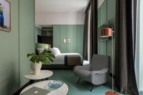 Hotel Design｜Those who can match color of a room to achieve this effect are masters of aesthetics.
