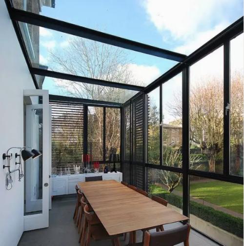 Villa sun room design: 10 square meters light level exceeds 80%, see how others do it?
