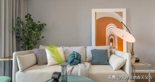 Living room design details - haberdashery
