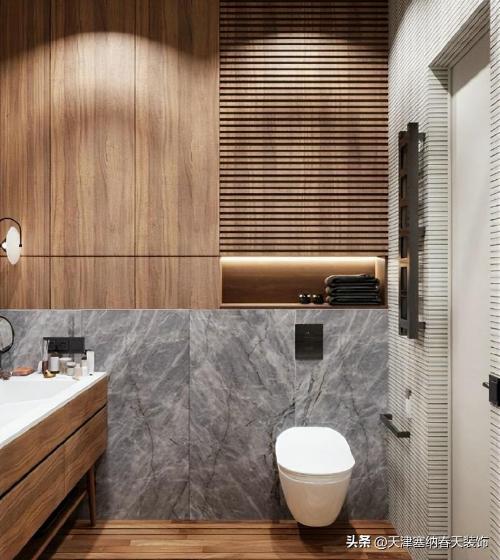 If decoration can be made again, bathroom should not be decorated like that.
