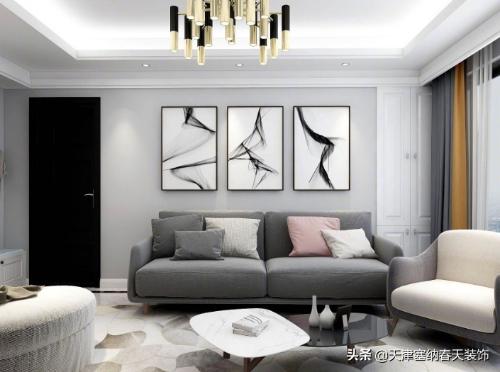 "Modern minimalist three-bedroom decor", old house renovation, pay attention to these points, small details can not be ignored.
