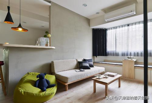 "60㎡ design for decorating a small apartment" Four tips for decorating a living room in a small apartment, practical and beautiful
