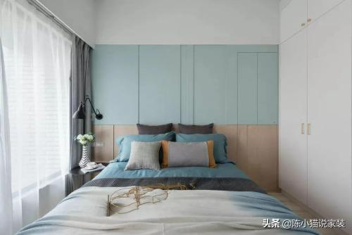 Paint latex paint color, and poorly decorated house is also full of high class, so small and fresh love, love, love, love.

