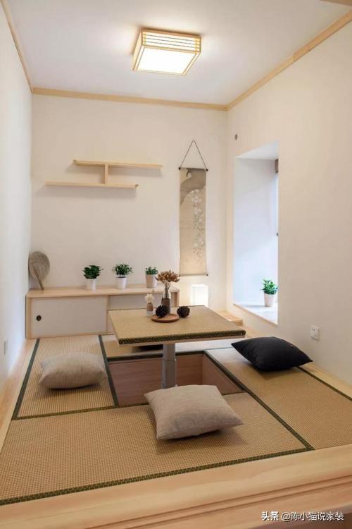 Is bed in bedroom still okay? This combination tatami design is very practical, take a look at it.
