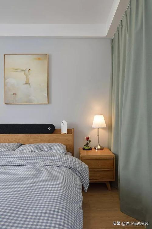 78㎡ A small two-bedroom bedroom that young people like can also create a light luxury trendy Nordic style.
