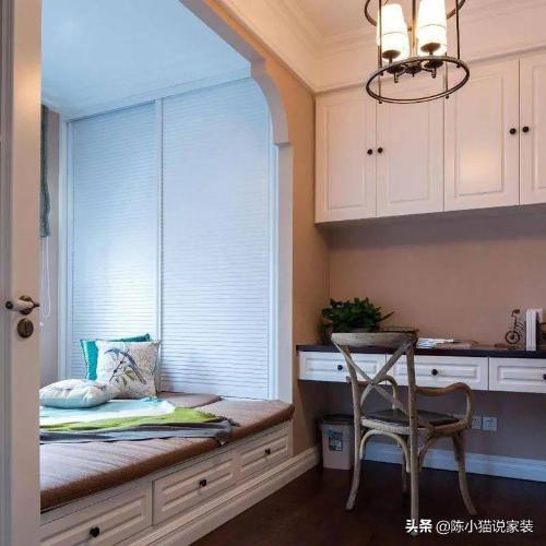 Show off Jianmei small three-room 118 ㎡ room, curved design of restaurant cabin is so beautiful, have you seen it?
