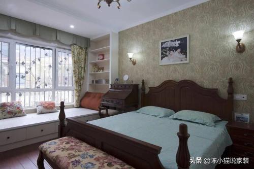 My wife spent 200,000 yuan to install a new house, and effect is very satisfactory, but what does bay window bed mean in bedroom?
