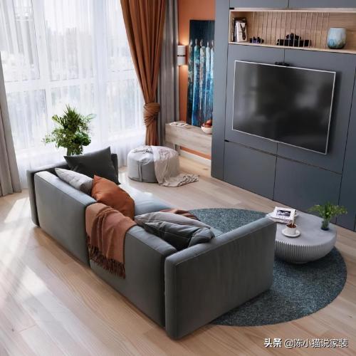 I heard that this retro blue color is very popular, and decoration of a new house costs 90,000 yuan. Isn't effect of 90 points too big?
