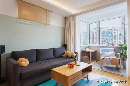 Only 38,000 yuan to turn hard-furnished Sibai Landing into an internet celebrity petit bourgeois home, and you can do it too.
