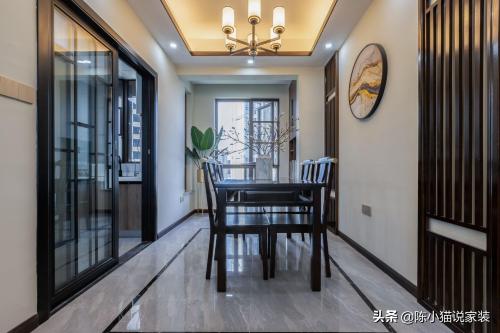 Living in cousin's new house is comfortable and tea is fragrant. The cost of modern Chinese style is 190,000. Do you want to buy a set?
