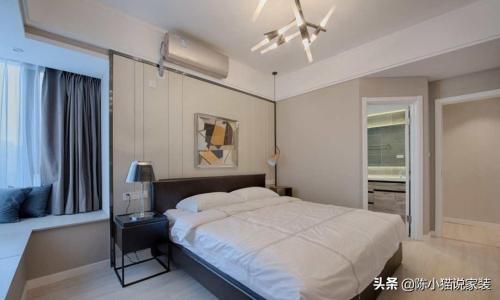All-inclusive 80,000 yuan minimalist decor, upholstered furniture furnished by you yourself, effect is a few blocks away from model house
