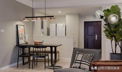 All-inclusive 80,000 yuan minimalist decor, upholstered furniture furnished by you yourself, effect is a few blocks away from model house
