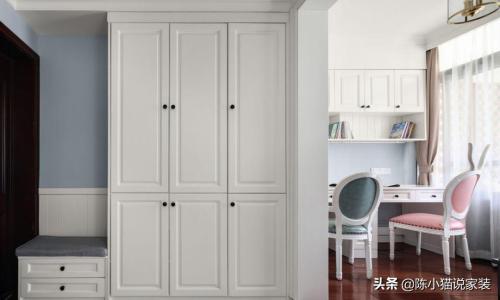 104㎡ high-quality two-level small three-room, casual, simple and beautiful, fresh and pleasant, 6㎡ cabinet is best
