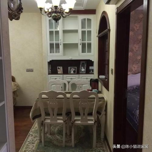 Who said that a small apartment can not be equipped in European style, wife installed a large 68㎡ one, final effect is really amazing.
