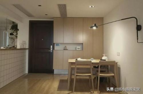 Jinpiao boy struggled for 8 years to buy a small 89 sq. m, and simple decor is also full of taste of a happy home.
