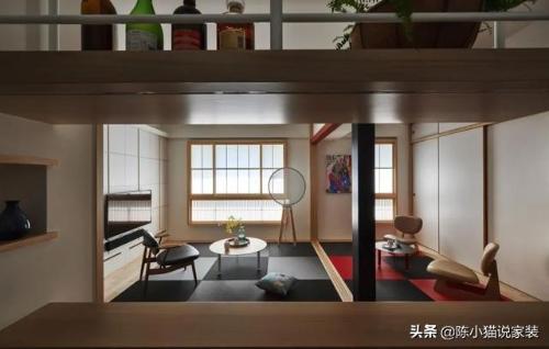 The floor height is 2.6 meters, minimalistic Japanese style is filled with zen, atmosphere is so cozy.

