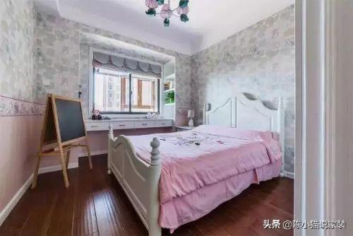 400,000 yuan American-style three-bedroom house of 142 square meters is cleaned every day, as if it was just built, so beautiful
