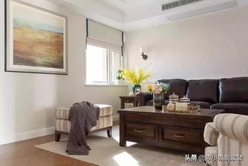 90,000 fully packaged 84㎡ Jianmeifeng new home, ceiling is directly used with plaster lines, effect is still very beautiful!
