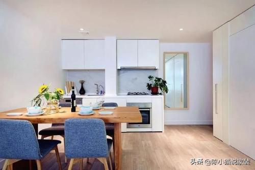 60,000 75㎡ simple finishes, kitchen is just a collection of cabinets, but there is a complete bathroom 8㎡
