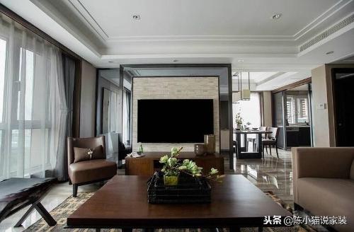 108㎡ new Chinese style nursing home, with pear wood as main color, wooden doors as partitions are really transparent
