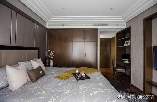 108㎡ new Chinese style nursing home, with pear wood as main color, wooden doors as partitions are really transparent
