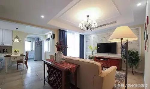 Spend 90,000 yuan to renovate a 92-square-meter second-hand house Relatives and friends said that the area looks large, is this a false message?

