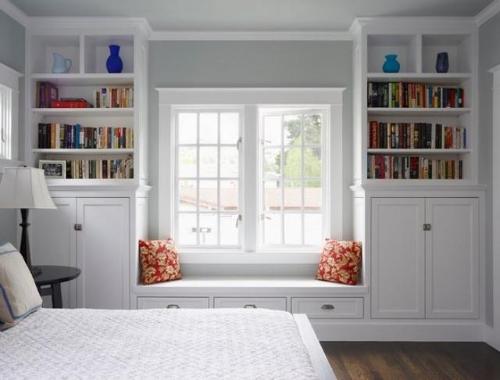 If bay window is not equipped with cabinets, isn't that a waste of a few square meters?
