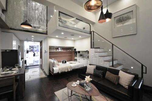 Relying on 4-meter floor height, cousin arranged the new home as a pure red LOFT, super fairy~
