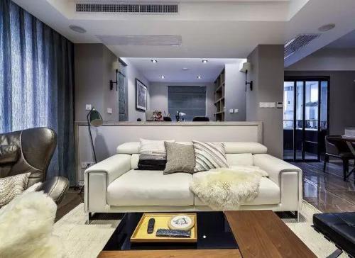 122㎡ simple new house completed, living room design is very new, you probably haven't seen it before!
