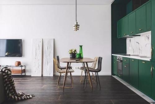 100,000 to build a new house of 88 square meters, sorry for mixing colors, kitchen is too different, amazing!
