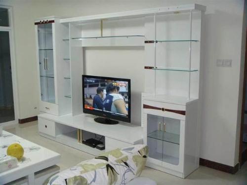 6w all inclusive 89㎡, four white floors, TV cabinets are all finished products bought online.
